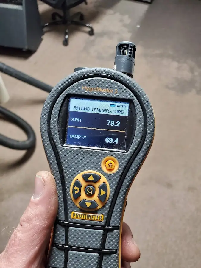 Moisture meter humidity assessment for Mold Remediation & Removal in Royal Palm Beach